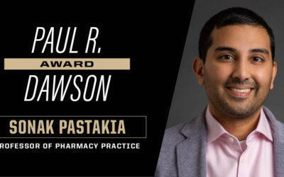 Pastakia to receive national award for excellence in patient care research